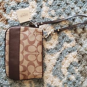 Coach wristlet purse